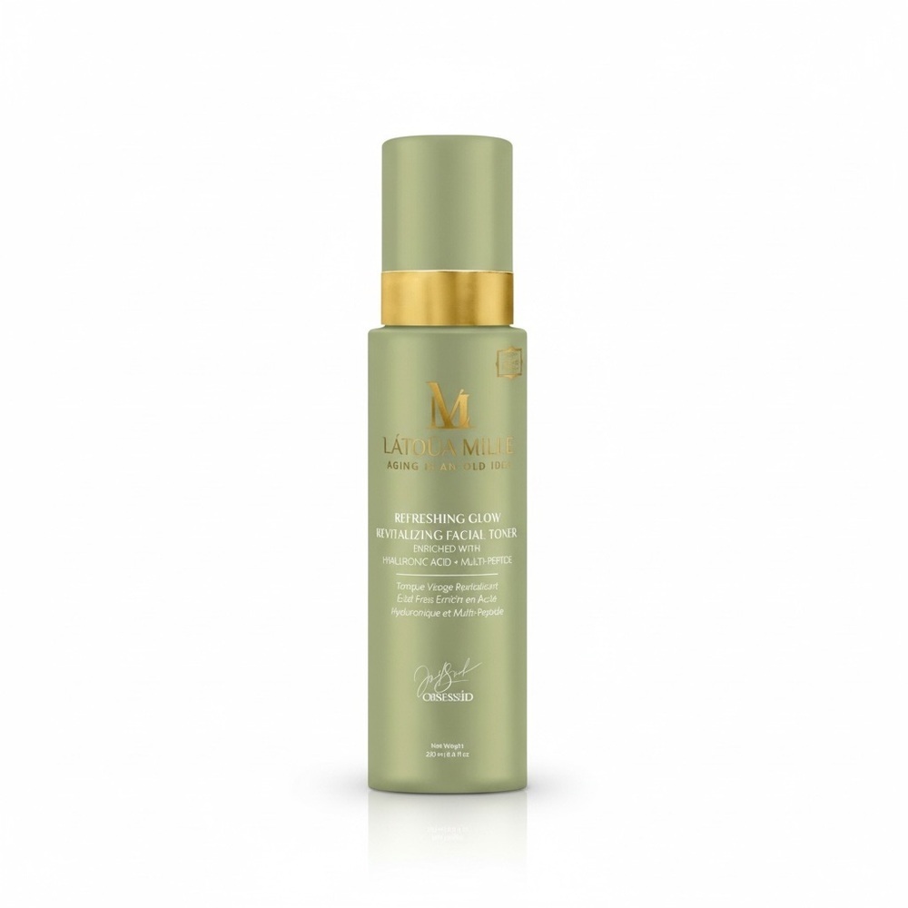 Látoua Mille Refreshing Glow Facial Toner Hyaluronic Acid Peptides Luxury Skin